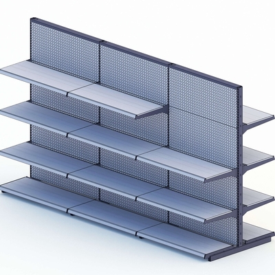 Ripiani per supermercati di grandi dimensioni, scaffalature modulari